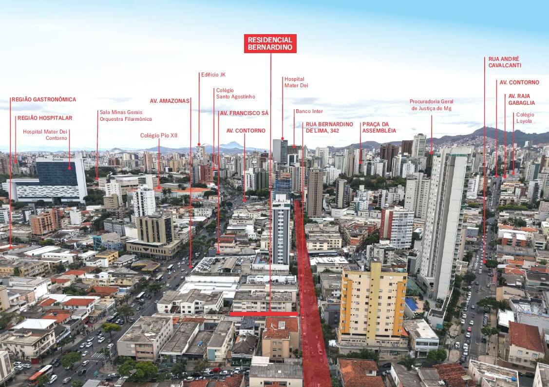 Visão Aérea do Residencial Bernardino